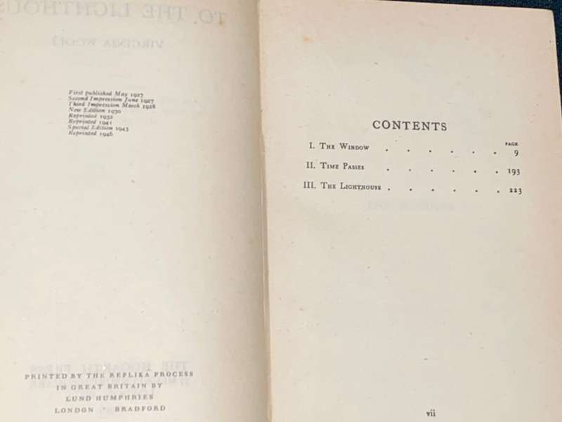 TO THE LIGHTHOUSE BY VIRGINIA WOOLF