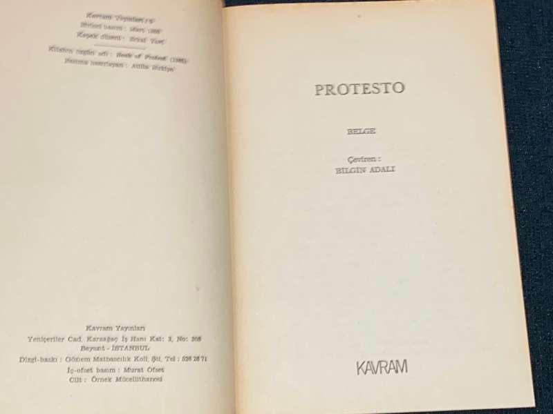 PROTESTO BILGIN ADALI