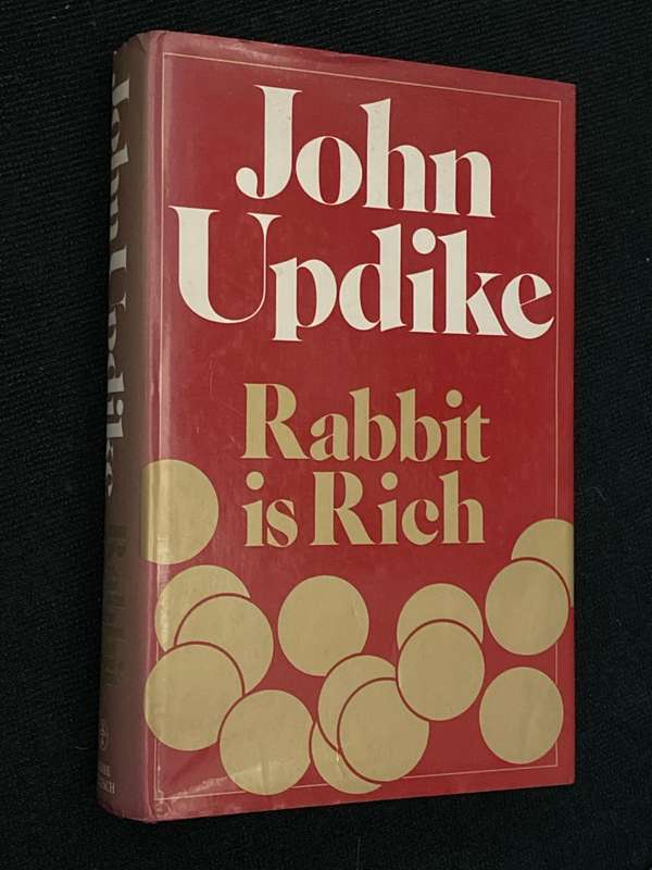 RABBIT IS RICH BY JOHN UPDIKE 1ST UK EDITION