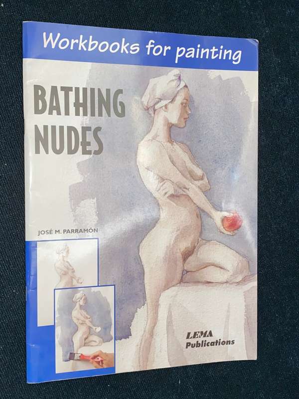 WORKBOOKS FOR PAINTING - BATHING NUDES
