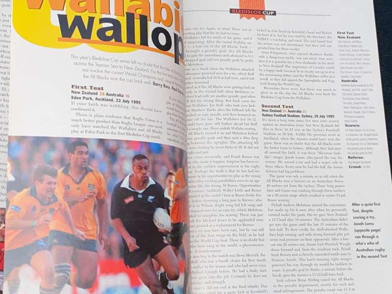 SA RUGBY VOL 1 NUMBER 6  SEPTEMBER 1995