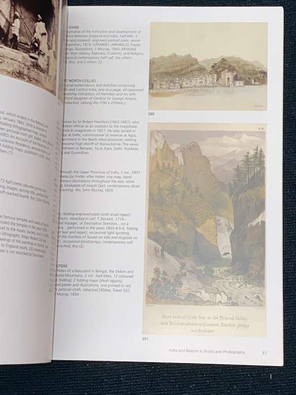 BONHAMS CATALOGUE INDIA AND BEYOND IN BOOKS AND PHOTOGRAPHY APRIL 2008 LONDON