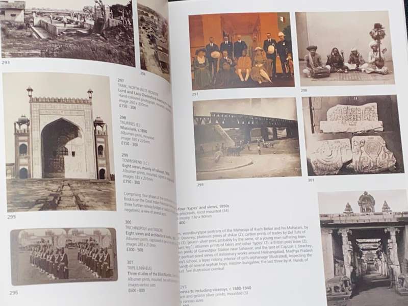 BONHAMS CATALOGUE INDIA AND BEYOND IN BOOKS AND PHOTOGRAPHY APRIL 2008 LONDON