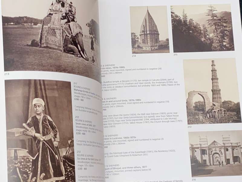 BONHAMS CATALOGUE INDIA AND BEYOND IN BOOKS AND PHOTOGRAPHY APRIL 2008 LONDON