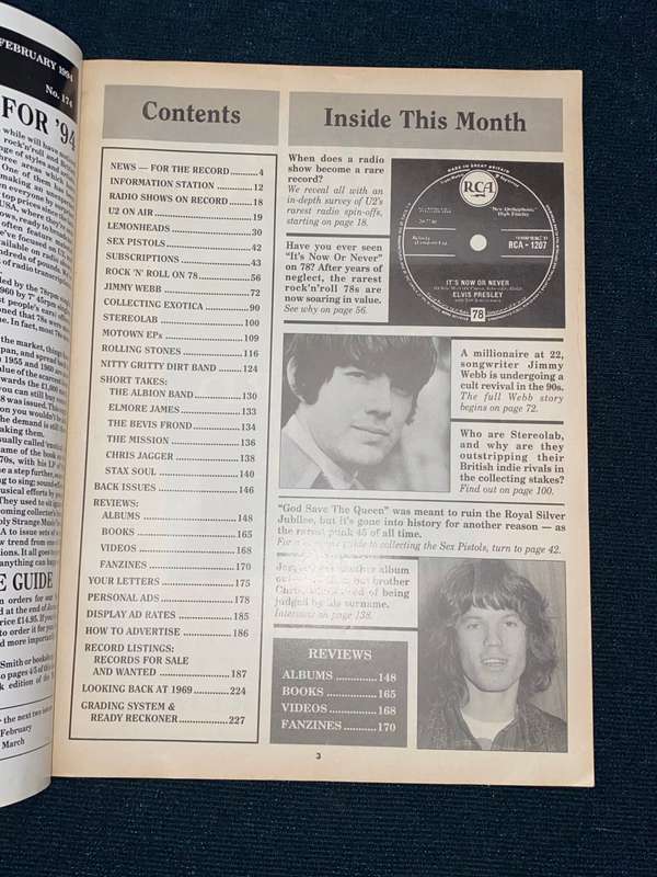 RECORD COLLECTOR FEB 1994 NO. 174