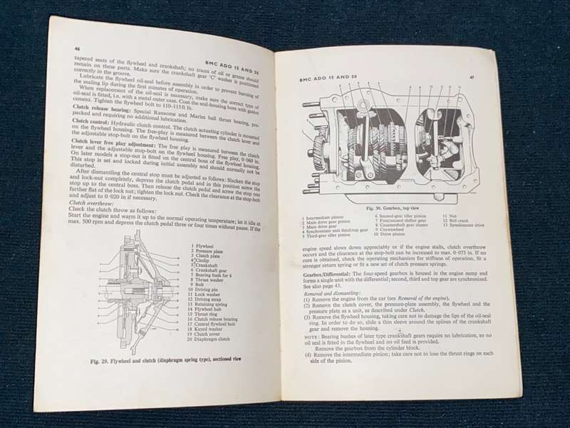 BMC MINI - P. OLYSLAGER MOTOR MANUALS 62