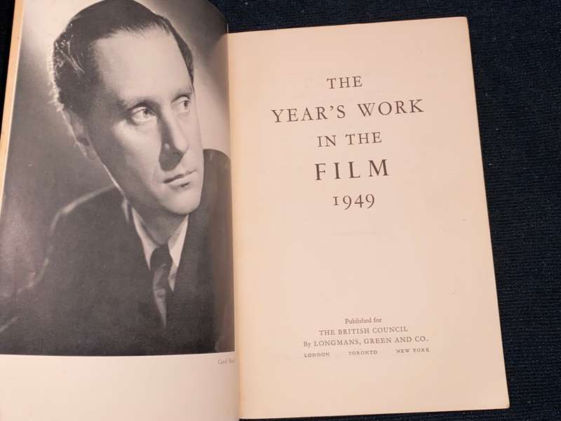THE YEAR'S WORK IN THE FILM 1949