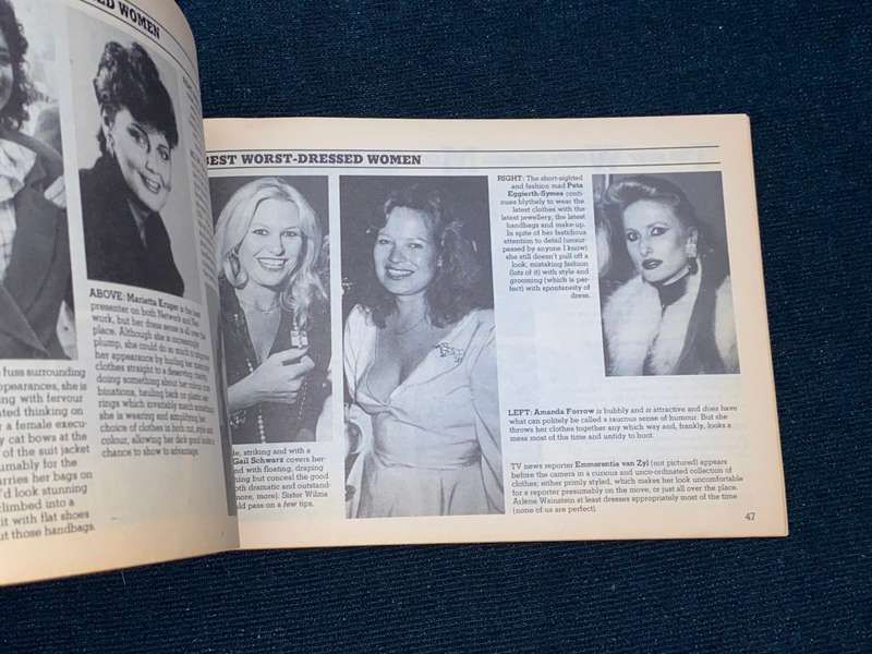 SOUTH AFRICA'S TEN BEST 1988 BY JENNIFER CRWYS-WILLIAMS