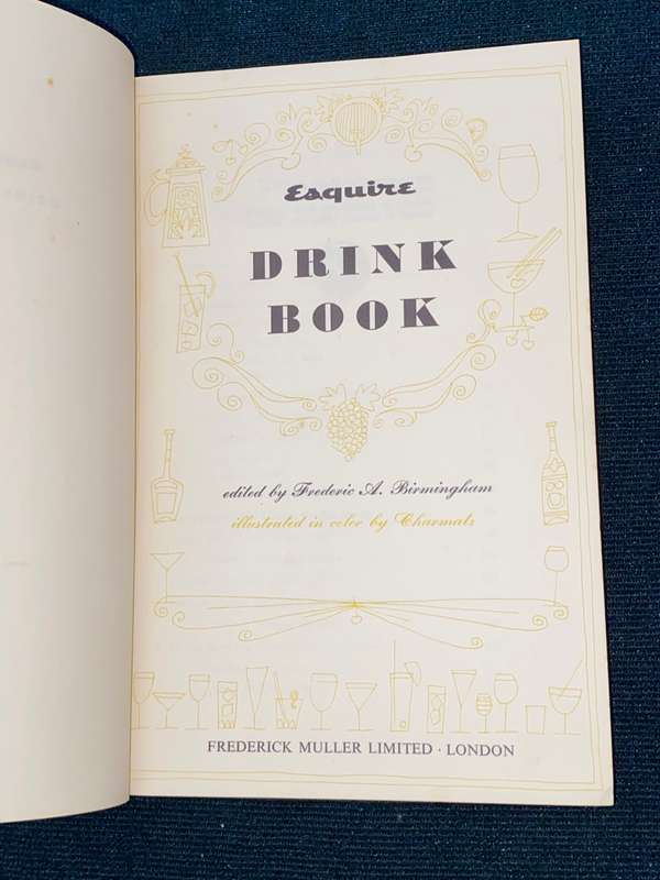 ESQUIRE DRINK BOOK 1957
