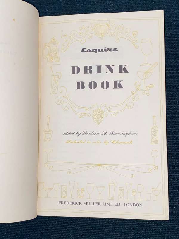ESQUIRE DRINK BOOK 1957