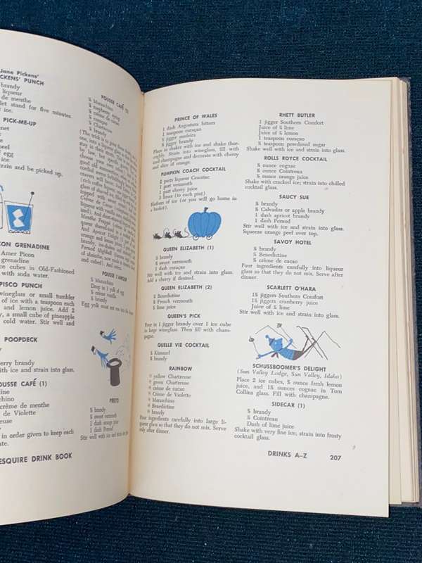 ESQUIRE DRINK BOOK 1957