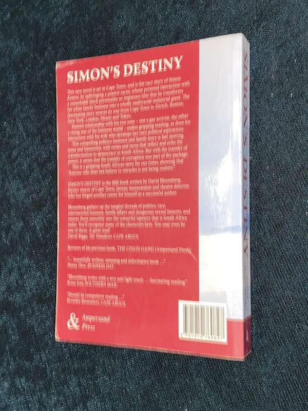 SIMON'S DESTINY BY DAVID BLOOMBERG SIGNED