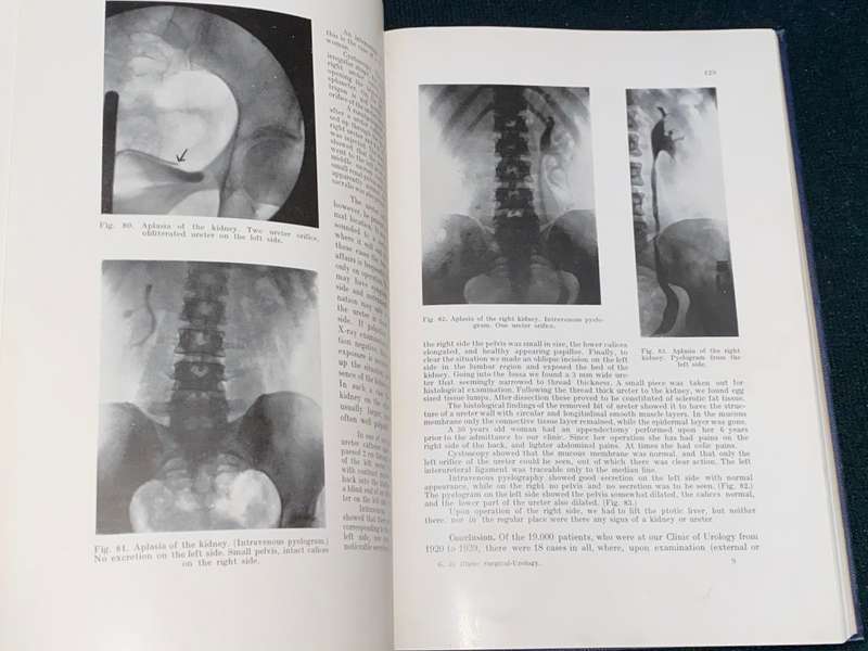 SURGICAL-UROLOGY BY DR. G DE ILLYES 1942