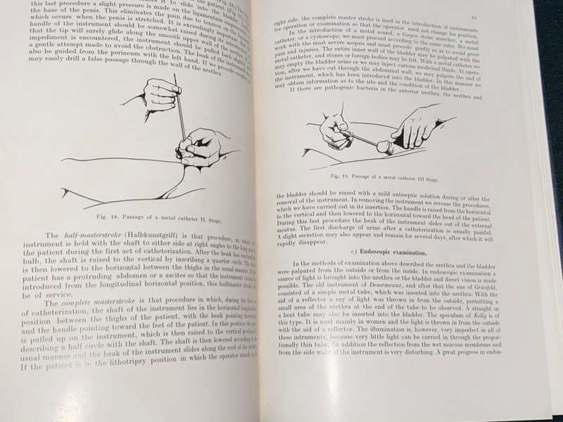SURGICAL-UROLOGY BY DR. G DE ILLYES 1942