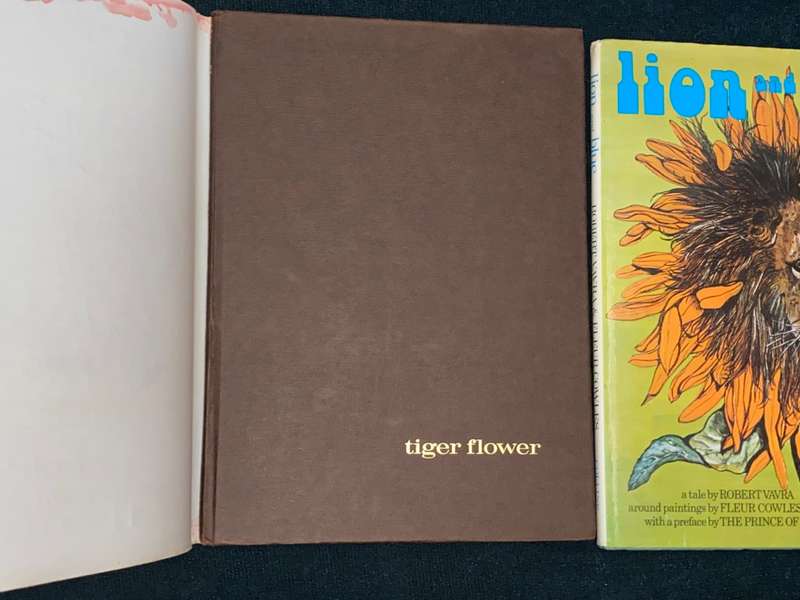 TIGER FLOWER & LION AND BLUE TALES BY ROBERT VAVRA