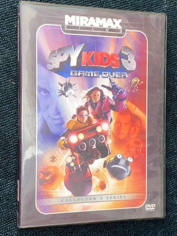 SPY KIDS 3 GAME OVER DVD COLLECTOR'S SERIES