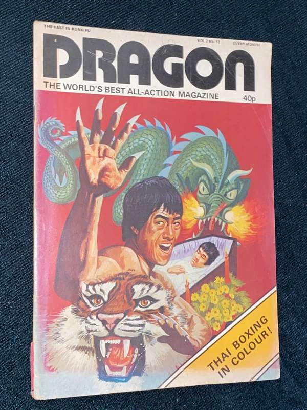 DRAGON THE WORLD'S BEST ALL-ACTION MAGAZINE VOL 2 #12