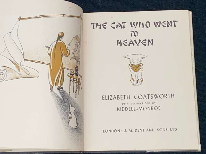 THE CAT WHO WENT TO HEAVEN BY ELIIZABETH COATSWORTH