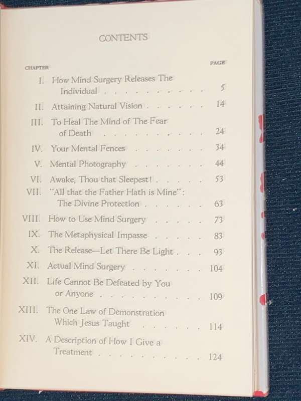 MIND SURGERY BY DANIEL BOONE HERRING