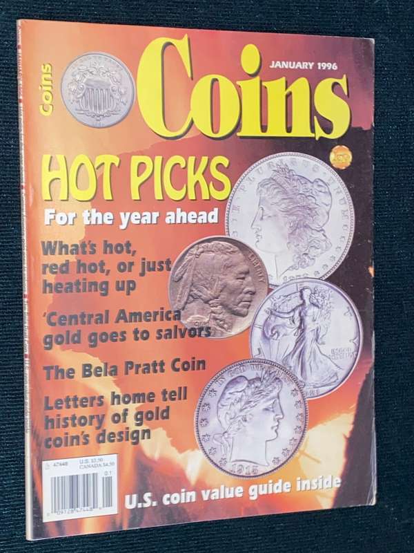 COIN MAGAZINES X 3 FROM 1996