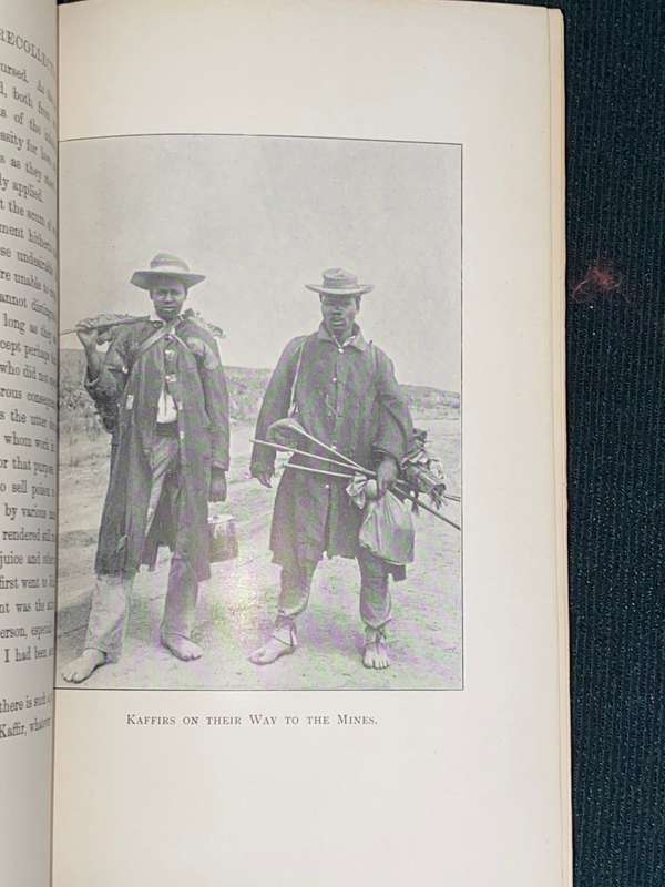 SOME SOUTH AFRICAN RECOLLECTIONS BY MRS. LIONEL PHILLIPS 1899 EX-LIBRARY COPY