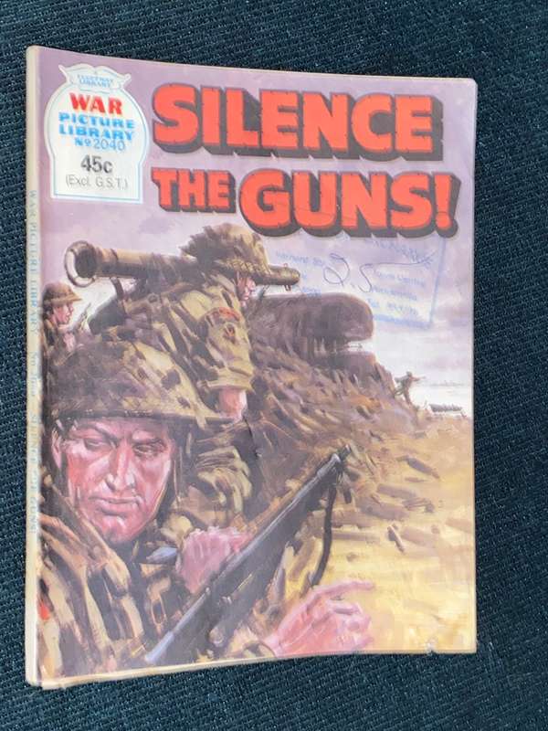 WAR PICTURE LIBRARY NO.2040 SILENCE THE GUNS