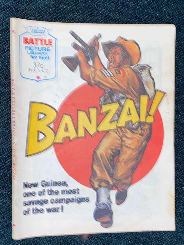 BATTLE PICTURE LIBRARY NO.1659 BANZAI!