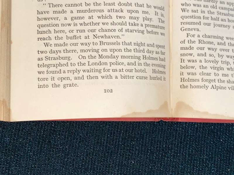 THE FIRST BOOK OF SHERLOCK HOLMES STORIES BY SIR ARTHUR CONAN DOYLE 1950