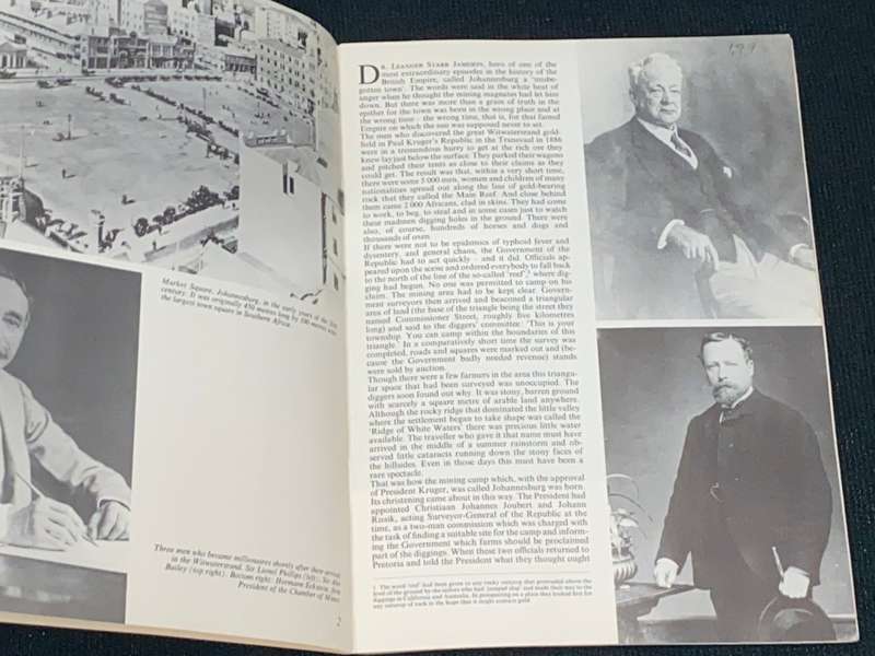 JOHANNESBURG PRIDE OF SOUTH AFRICA BY A.P. CARTWRIGHT