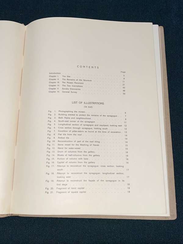 THE ANCIENT SYNAGOGUE OF BETH ALPHA BY ELEAZAR L. SUKENIK 1932