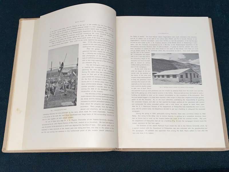 THE ANCIENT SYNAGOGUE OF BETH ALPHA BY ELEAZAR L. SUKENIK 1932