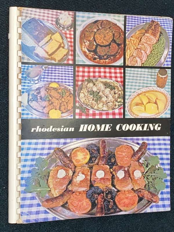 RHODESIAN HOME COOKING VINTAGE RECIPE BOOK