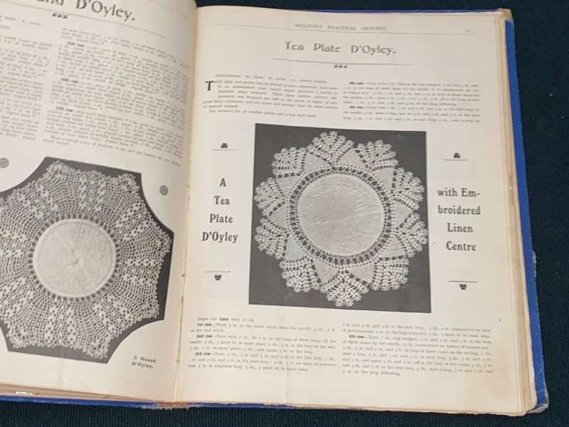 WELDON'S PRACTICAL TATTING & CROCHET, CANVAS EMBROIDERY 1890'S