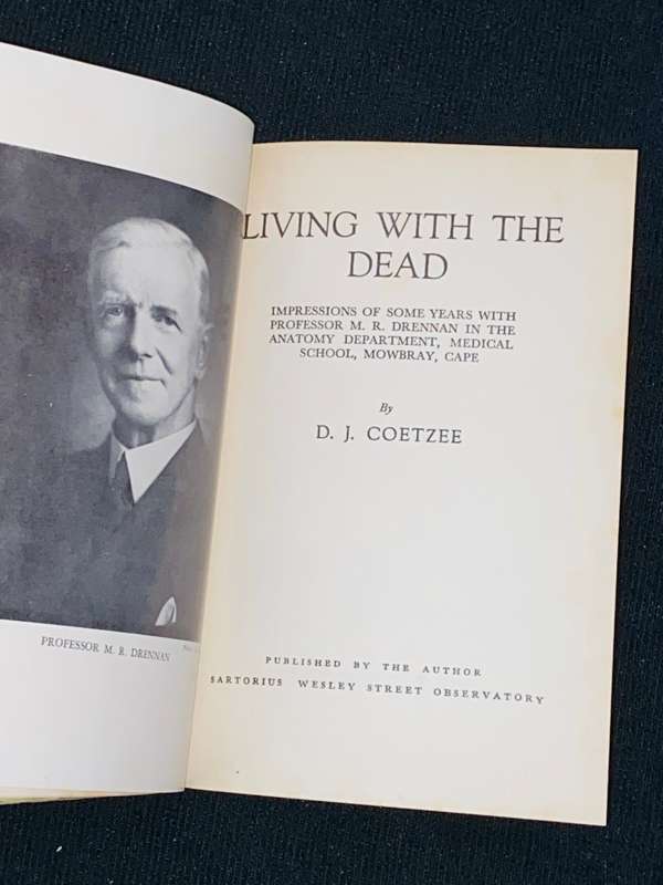 LIVING WITH THE DEAD BY D.J. COETZEE
