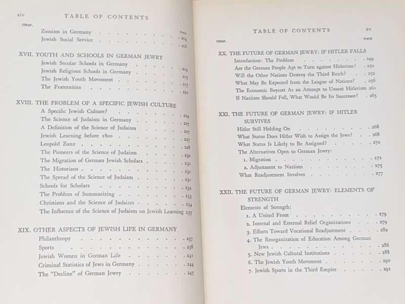 THE RISE AND DESTINY OF THE GERMAN JEW BY JACOB R. MARCUS 1934