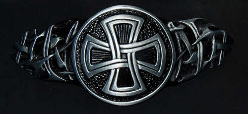 CELTIC CROSS BELT BUCKLE