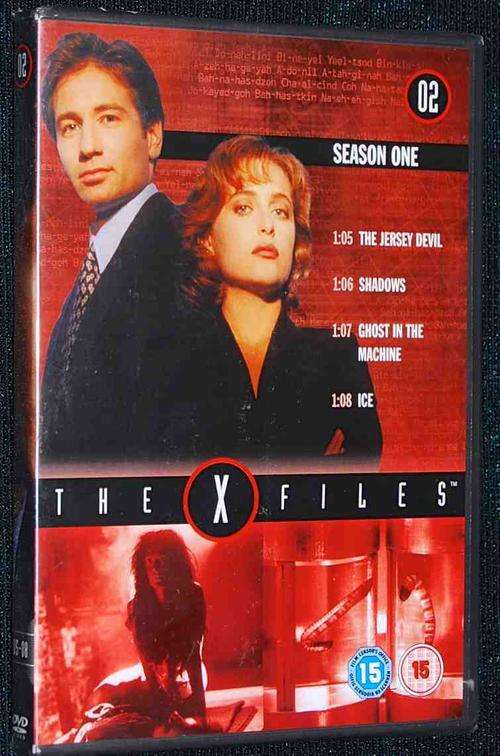 X-FILES SEASON 2 EPISODE 5,6,7,8 DVD