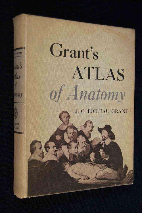GRANT'S ATLAS OF ANATOMY  1970