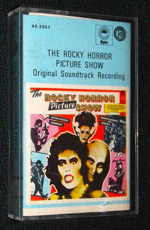 THE ROCKY HORROR PICTURE SHOW ORIGINAL SOUNDTRACK RECORDING CASSETTE TAPE