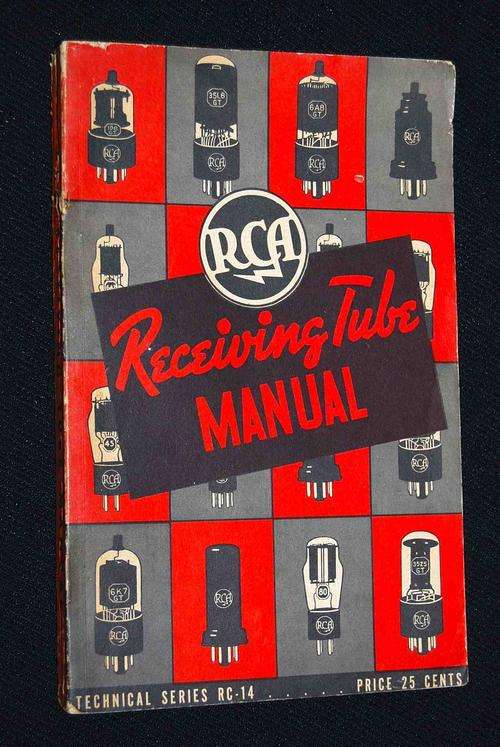 RCA RECEIVING TUBE MANUAL