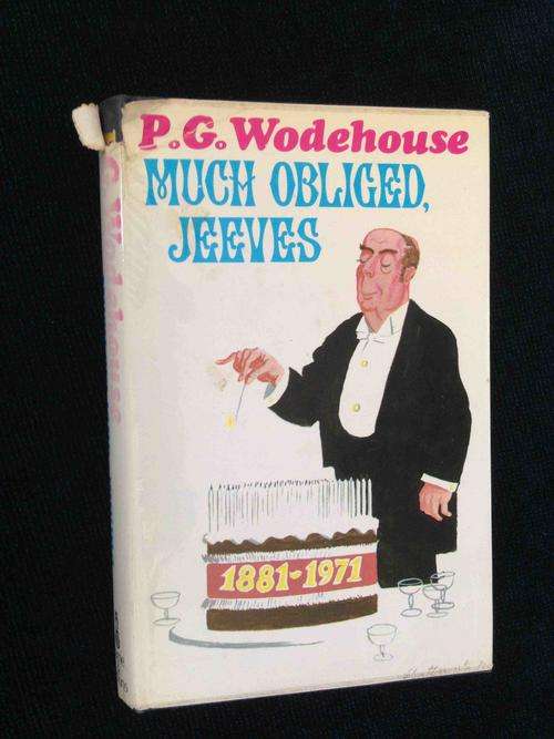 MUCH OBLIGED JEEVES, P.G. WODEHOUSE