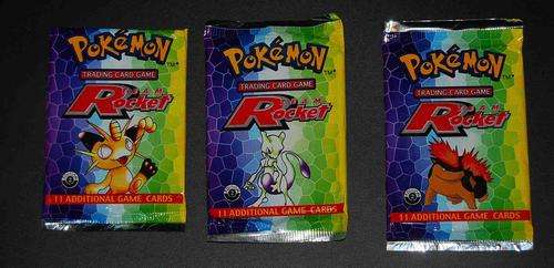 POKEMON TRADING CARDS X 3 PACKS