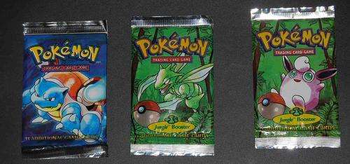 POKEMON TRADING CARDS X 3 PACKS