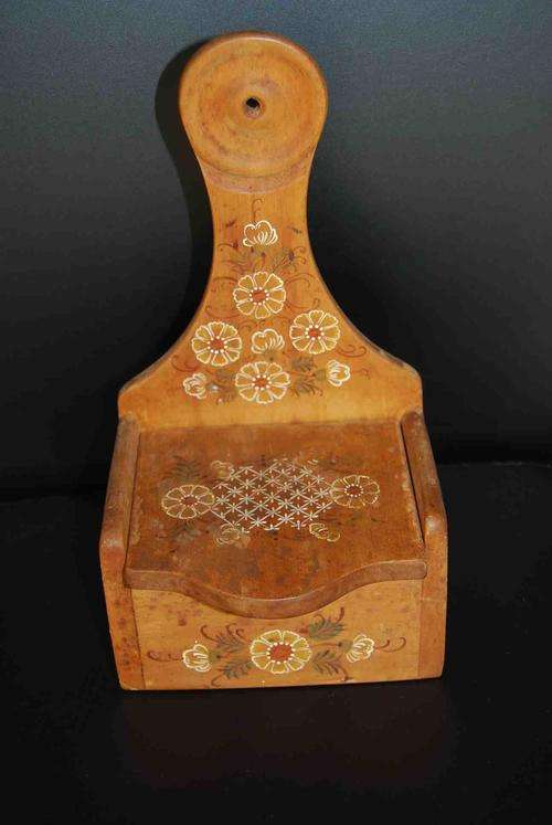 VINTAGE GERMAN OR SWISS SALT BOX