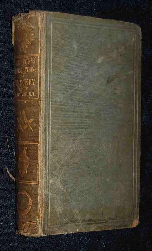 ANTIQUE FREEMASON BOOK