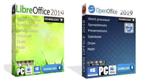 2019 OPEN OFFICE + LIBRE OFFICE PRO WORD SPREADSHEETS FOR WINDOWS