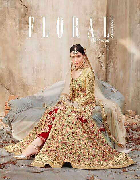Embroidered Anarkali Suit