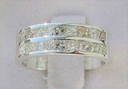 **ONCE-OFF [R28257]** SPARKLING DIAMOND [SI] RING [1.00ct] PRINCESS CUT [ONLINE EXCLUSIVE] -BUY SAFE