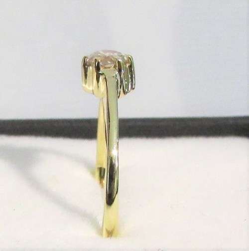 **6 CLAW DESIGN [R26473]** ROUND CUT [0.300ct] SOLITAIRE DIAMOND RING [YELLOW GOLD] - BUY SAFE