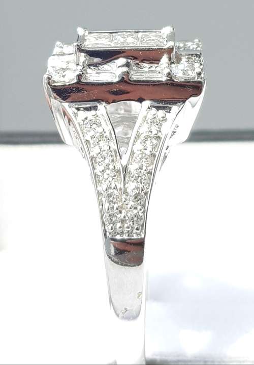 **MASSIVE DEAL | R64327** DESIGNER PIECE | 1.50ct | DIAMOND RING | WHITE GOLD - BUY SAFE
